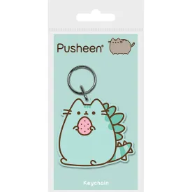 pyramid-pusheenosaurus-钥匙扣