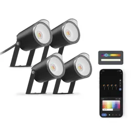 ksix-smartled-rgbwic-18w-led-spotlight-4-units