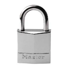 master-lock-真鍮-クロムメッキの南京錠