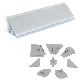 emuca-triangular-tiagular-keittoplastiliini-asennustarvikkeilla