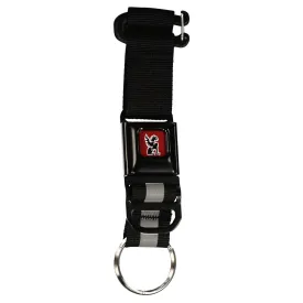 chrome-mini-buckle-keychain