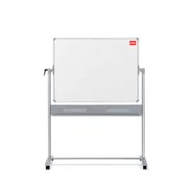 nobo-basic-melamine-rotating-mobile-whiteboard-150x120-cm