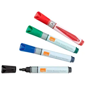 nobo-glass-whiteboard-marker-4-units