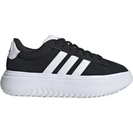 adidas-grand-court-platform-suede-trainers