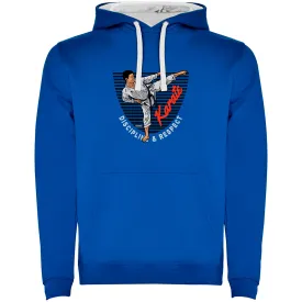 kruskis-karate-bicolor-kapuzenpullover