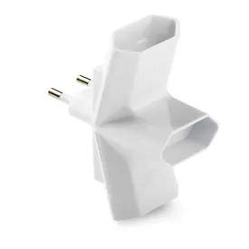 famatel-2p-ip20-adapter-3-plugs-without-ground-connection-10a-250v