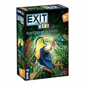 devir-exit-kids-jungle-riddles-board-game-spanish-version