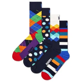 happy-socks-multi-color-gift-set-half-długie-skarpetki-4-pary