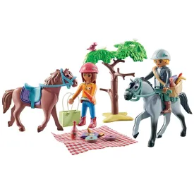 playmobil-viaje-a-caballo-a-la-playa-con-amelia-y-ben-juego-de-construccion