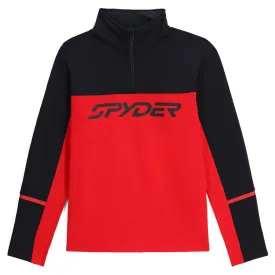 spyder-speed-半拉链抓绒夹克