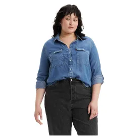 levis---plus-doreen-utility-plus-size-langarmhemd