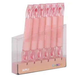 apli-double-tip-highlighter-marker-6-units