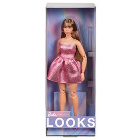 Barbie Looks 24 Kurvige Rosa Minikleidpuppe