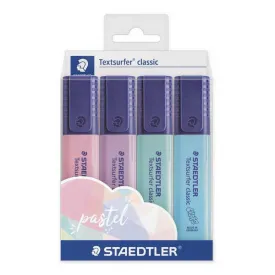 staedtler-textsurfer-classic-364-pack-fluorescent-marker-assorted-4-units