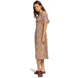 roxy-tropical-sunshine-kurzarm-langes-kleid