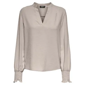 only-mette-v-langarmbluse