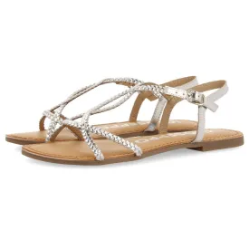 GIOSEPPO LEOTI Flache Sandale, Gold, 26 EU Produktbild-Vorschau 10
