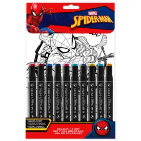 spiderman-数字油画