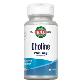 kal-comprimidos-choline-250mg-100-unidades