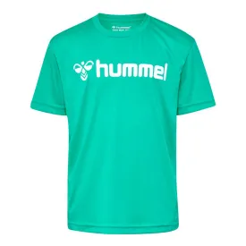 hummel-logo-반팔-티셔츠