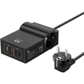 ewent-usb-a-c-multipel-laddningsbas-65w