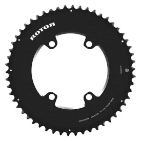 いいネット通販 - 全国送料無料でお届けします Rotor Bikeinn | Black chainring, BCD 110 Ring Round 1x パーツ