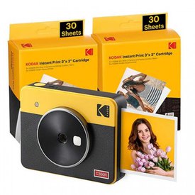 Kodak Cámara Instantánea Mini Shot 3 Era 3X3 + 60 Hojas