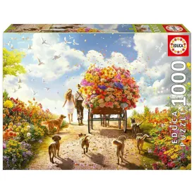 educa-flower-cart-puzzle-1000-pieces