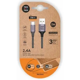tech-one-tech-cavo-da-usb-a-a-usb-c-tec2023-2-m