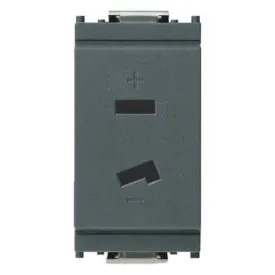 vimar-極性プラグ-6a-24v