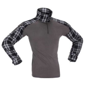Invadergear Flannel Combat Long Sleeve T-Shirt
