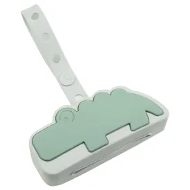 done-by-deer-silicone-croco-chupetes-holder