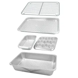 masterclass-mcrecalubake5pc-oven-tray-set-5-units