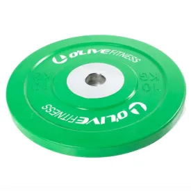 olive-rubber-10-kg-olympisk-vektskive