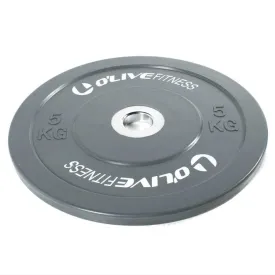 olive-rubber-5-kg-olympic-bumper-plate