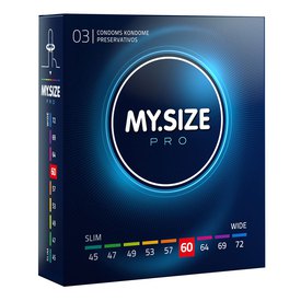 My.size Pro 60 mm Kondome 3 Einheiten