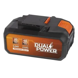 powerplus-2x20v-5.0-2.5ah-batterij