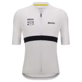 Santini MJ Mont Ventoux short sleeve jersey, Beige | Bikeinn