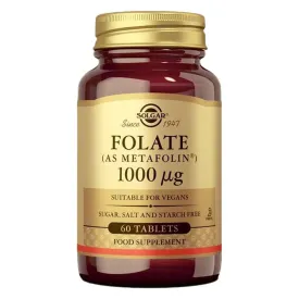 solgar-comprimits-folate-1000mcg-60-unitats
