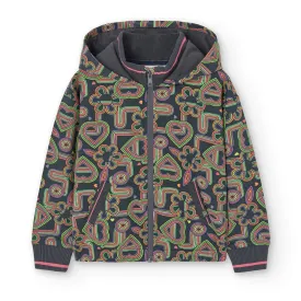 boboli-fleece-printed-jacka