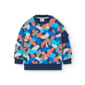 boboli-jersei-fleece-printed