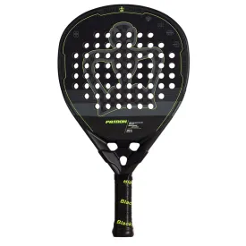 black-crown-patron-padel-racket