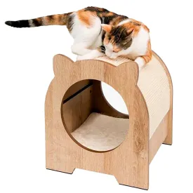 catit-vesper-minou-bench-scratcher---hideout
