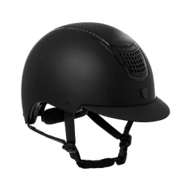 equestro-eclipse-plain-matt-carbon-finish-rowel-fitting-헬멧