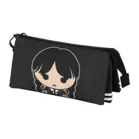 karactermania-wednesday-cute-triple-pencil-case