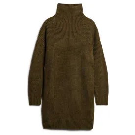 superdry-chunky-rib-long-sleeve-midi-dress