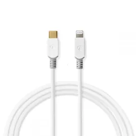 nedis-lightning-to-usb-c-2-m-cable