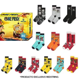 new-import-one-piece-gift-box-socks-12-pairs