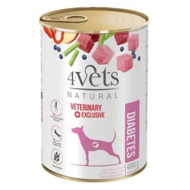 4vets-natural-diabetes-dog-wet-food-for-dog-400g