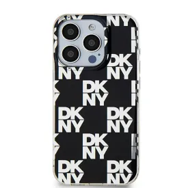 dkny-funda-para-movil-dkhcp15xhdlcek-iphone-15-pro-max-6.7-iml-checke-mono-pattern